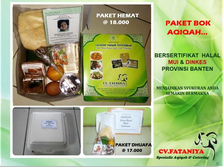 Jasa Aqiqah Serang Cilegon