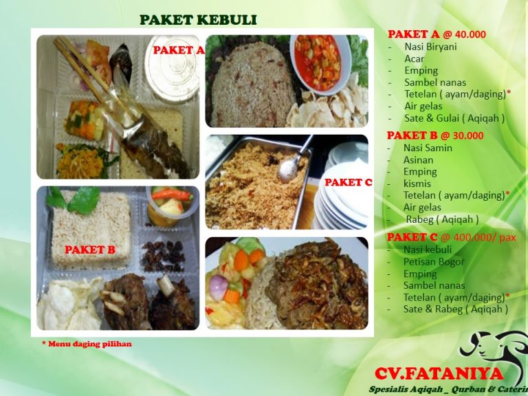 Jasa Aqiqah Serang Cilegon