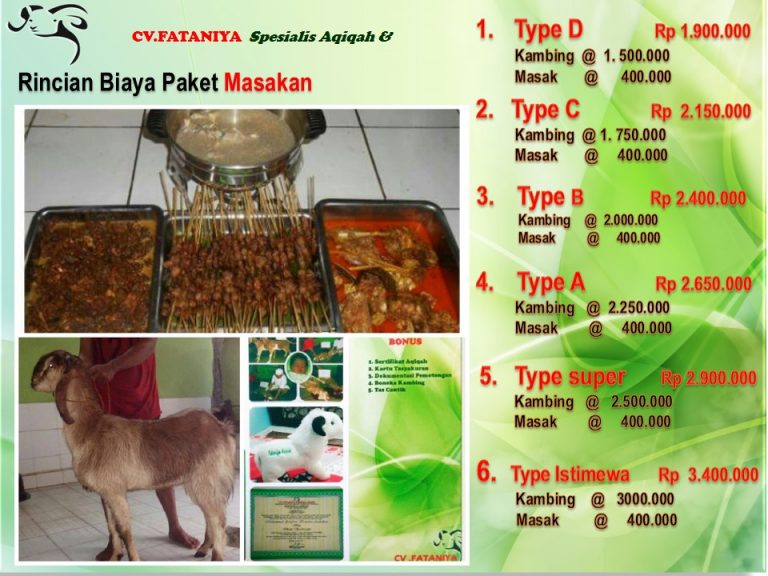 Jasa Aqiqah Serang Cilegon