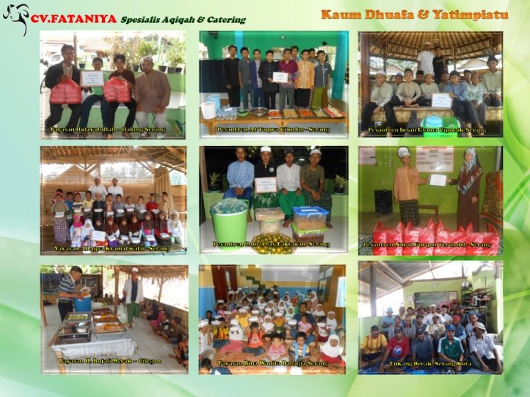 BROSUR Jasa Aqiqah Serang Cilegon